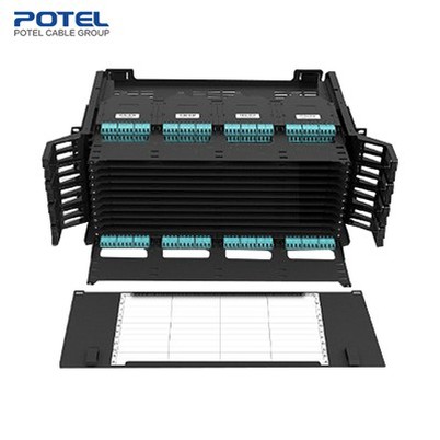 4U ultrahøj densitet Fortermineret fiberfordelingsboks