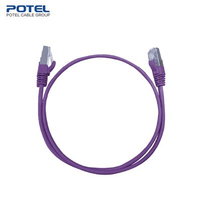 Cat.6a afskærmet lille ydre diameter med høj densitet patch-ledning